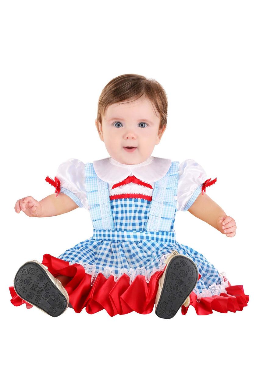 Farm Girl Costume Dress for Infants Wonderful Wizard of Oz Costumes