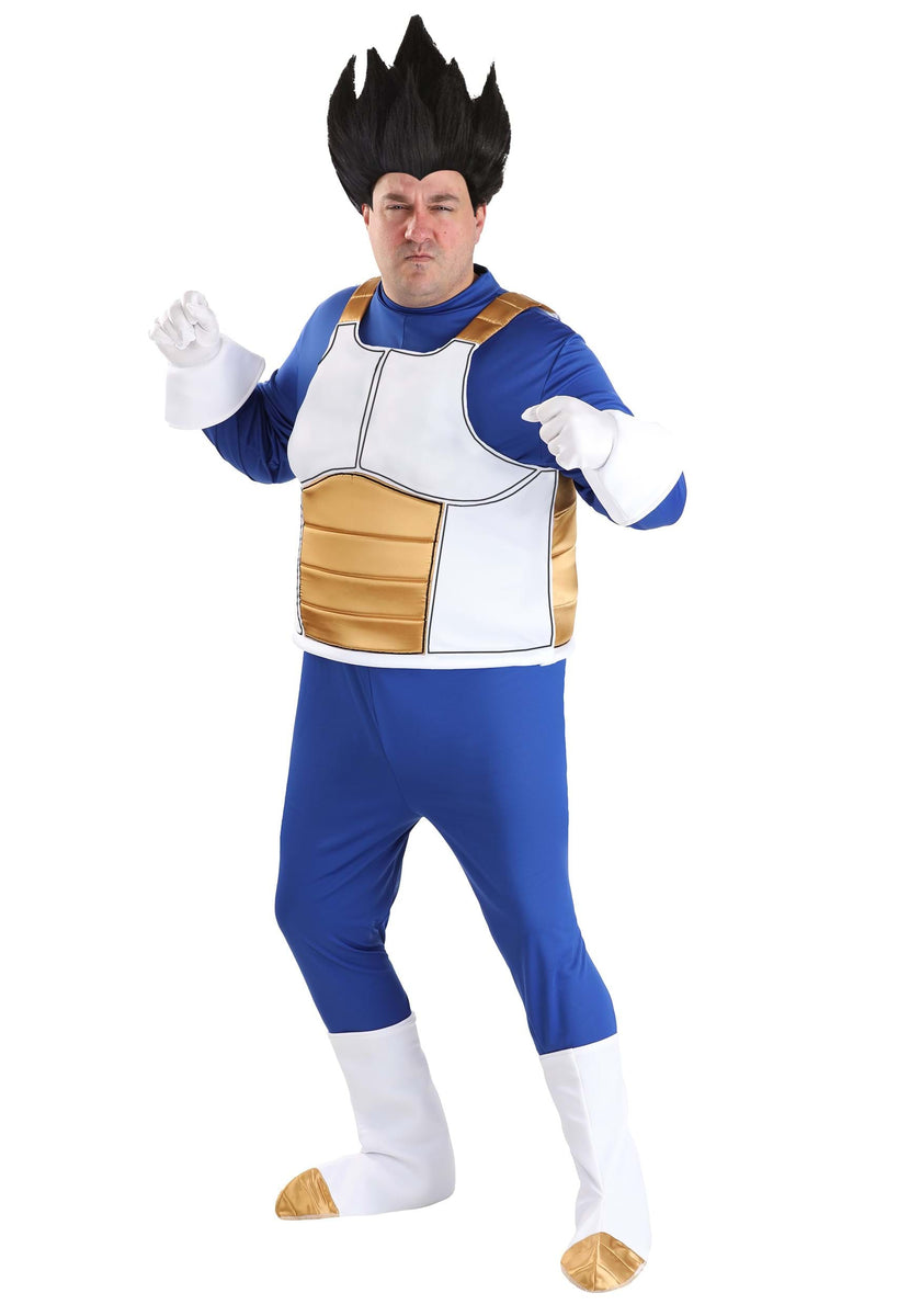 Men's Plus Size Dragon Ball Z Vegeta Costume Anime Costumes