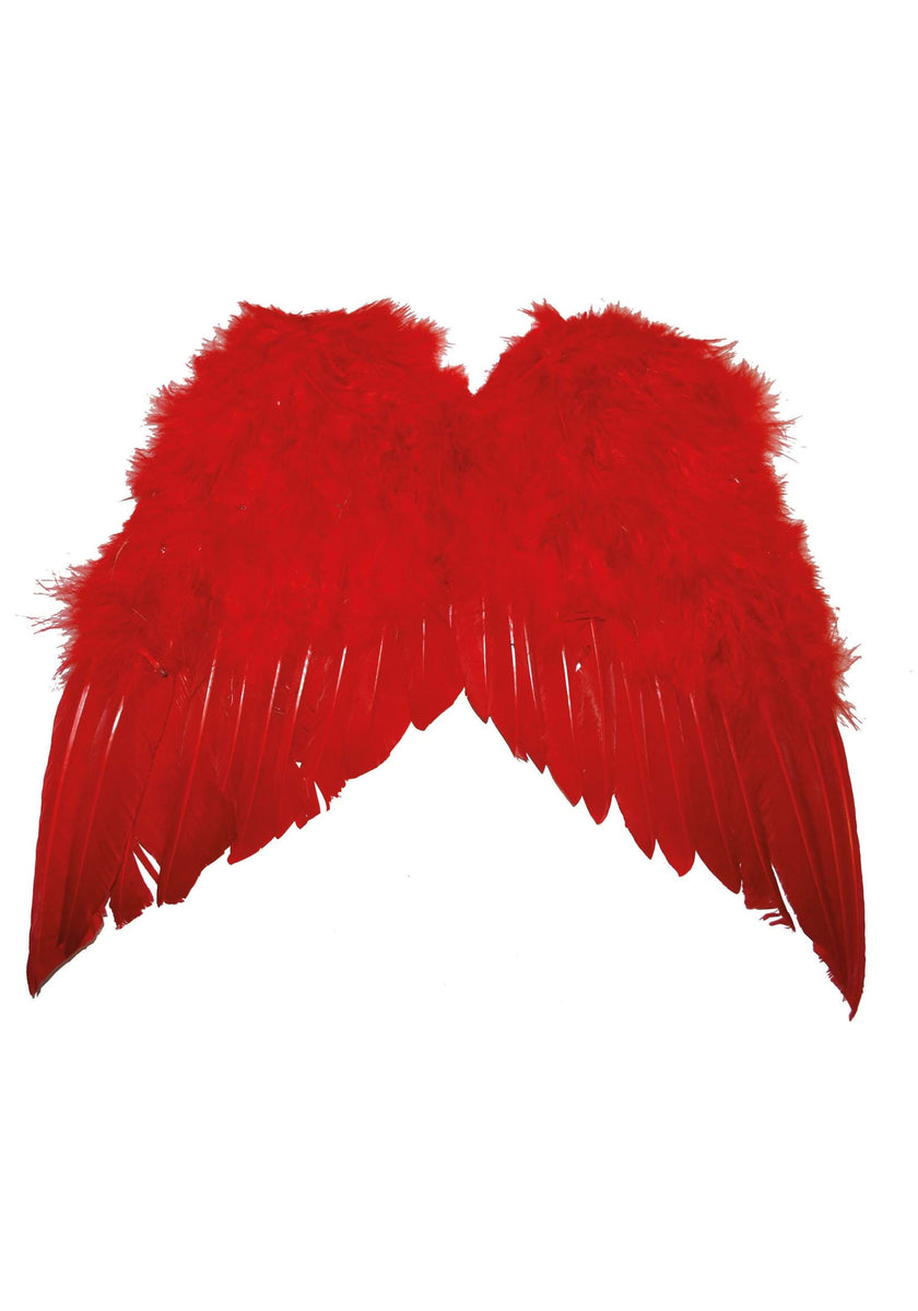 Red Feather Wings Kids Halloween Costumes