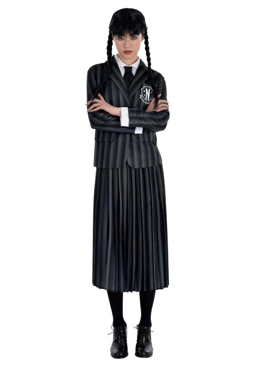 Wednesday Addams Costume Nevermore School Uniform