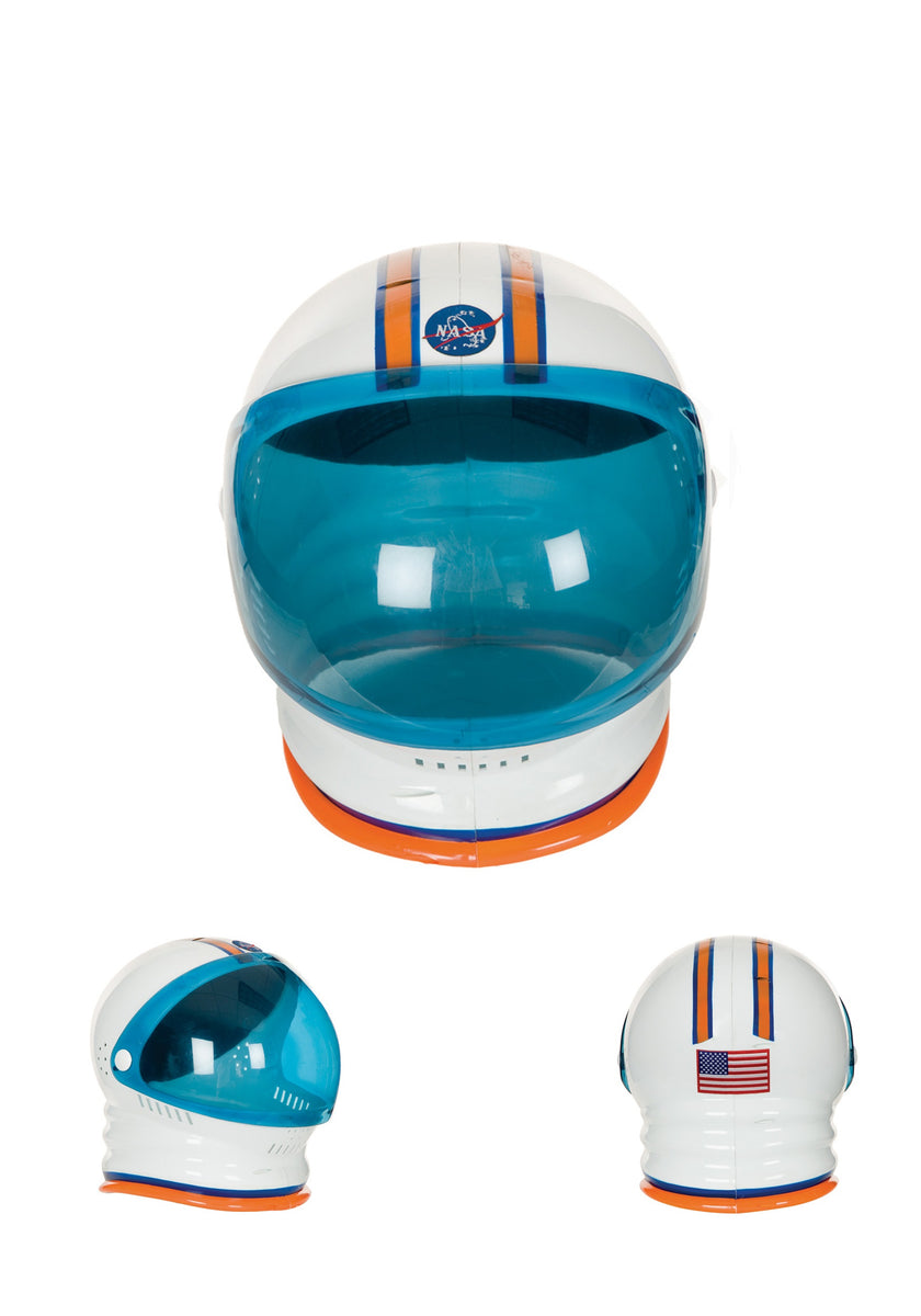 Casque D'Astronaute Enfant Widmann - Déguisement Confortable Avec Microphone Et Drapeau Américain