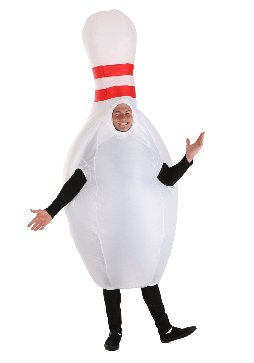 Inflatable Bowling Pin Adult Costume Kids Halloween Costumes