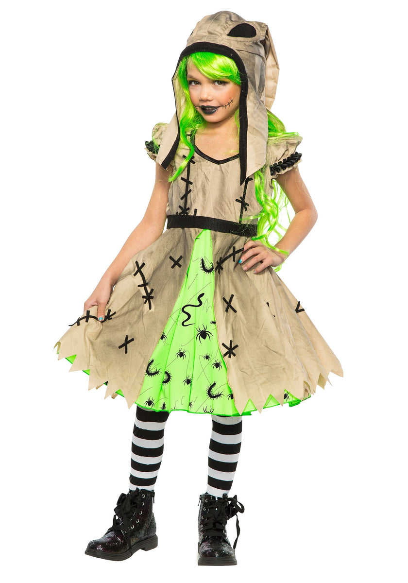 Deluxe Bug Zombie Costume Child Brown Multi