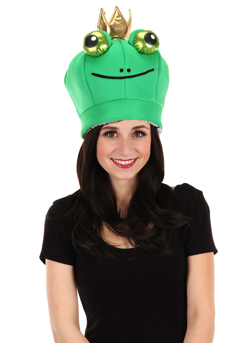 Frog Prince Reversible Plush Hat – Kids Halloween Costumes
