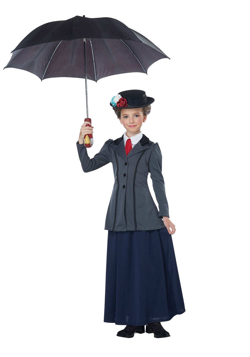Edwardian English Nanny Costume Cosplay for Teens/Adults