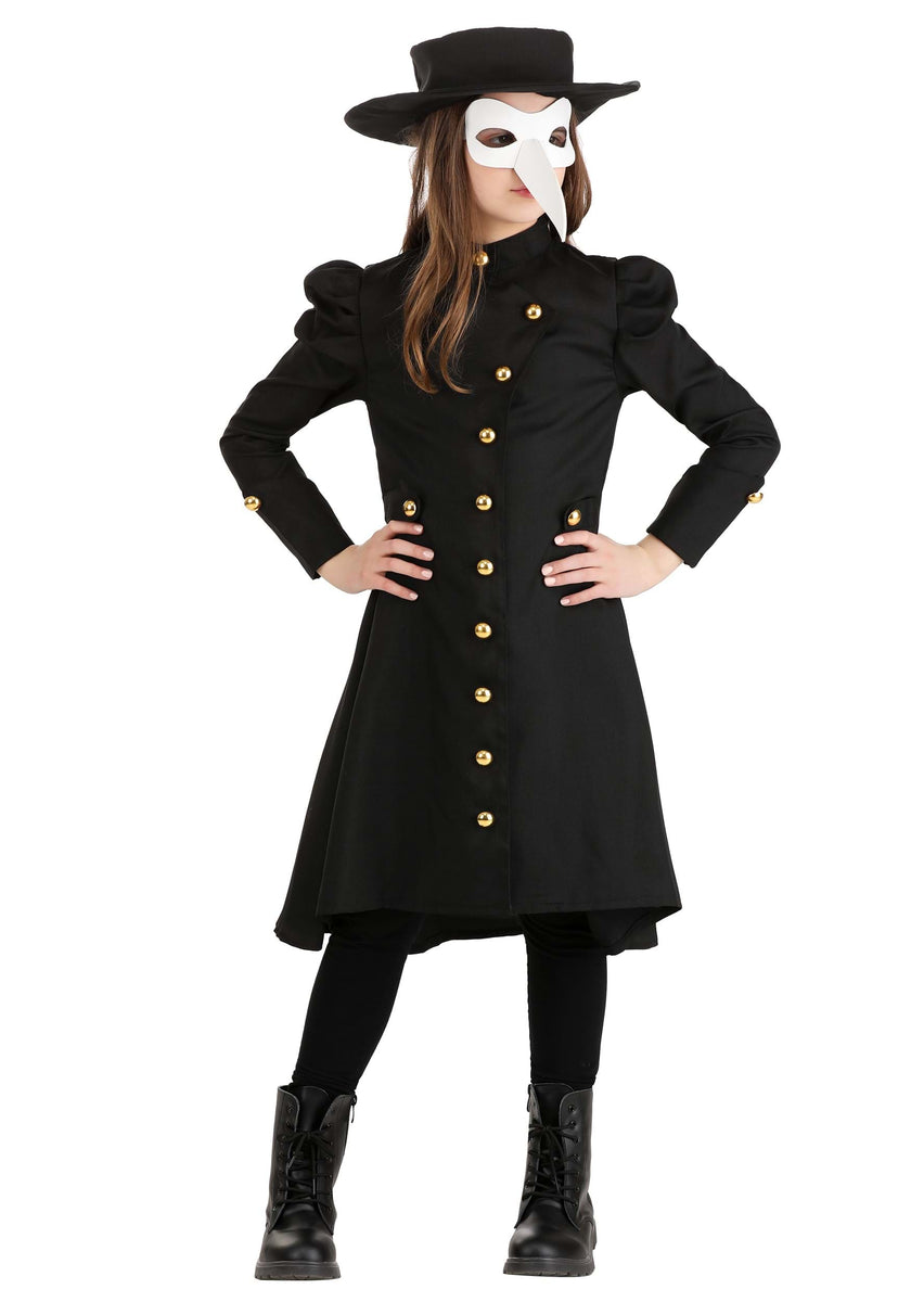 Plague Doctor Girl s Costume Kids Halloween Costumes plague-doctor-girl-s-costume-kids-halloween-costumes