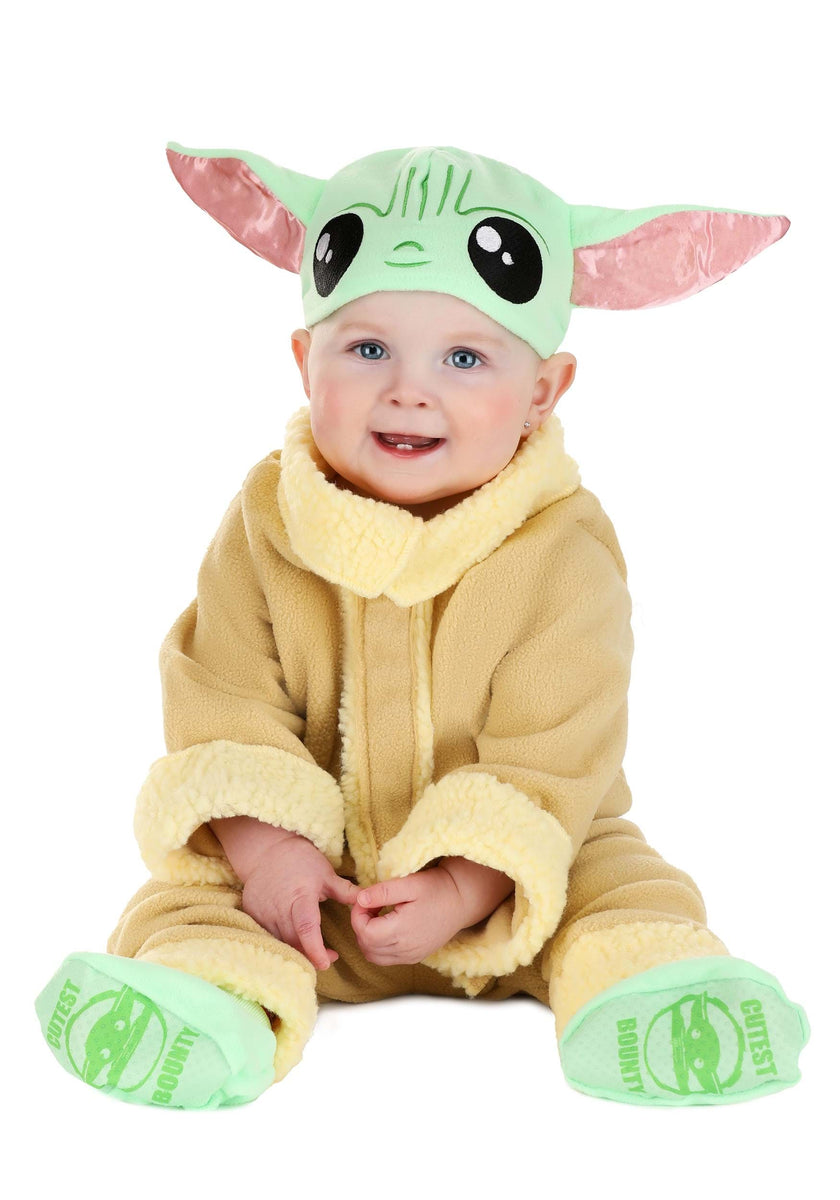 Infant Star War The Mandalorian Grogu Costume Kids Halloween Costumes