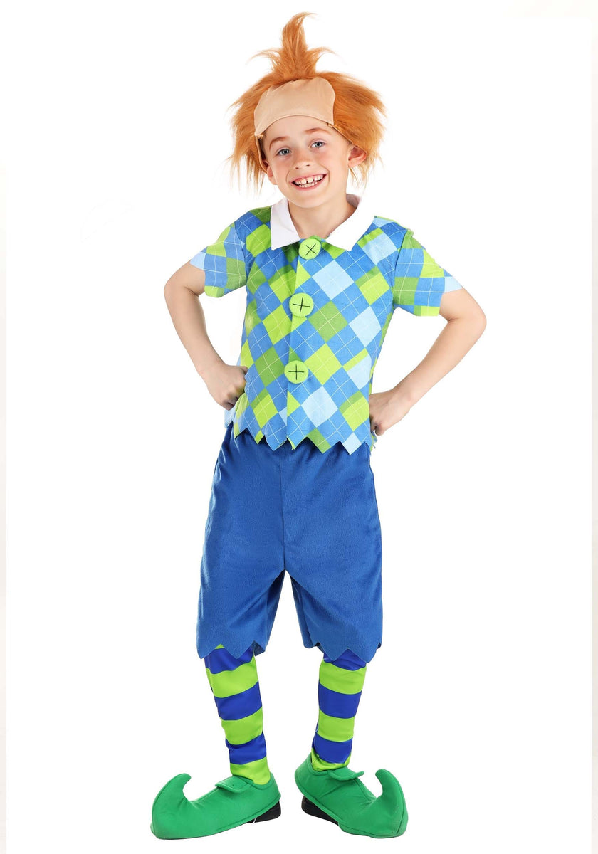 Deluxe Plaid Munchkin Costume for Boys Kids Halloween Costumes