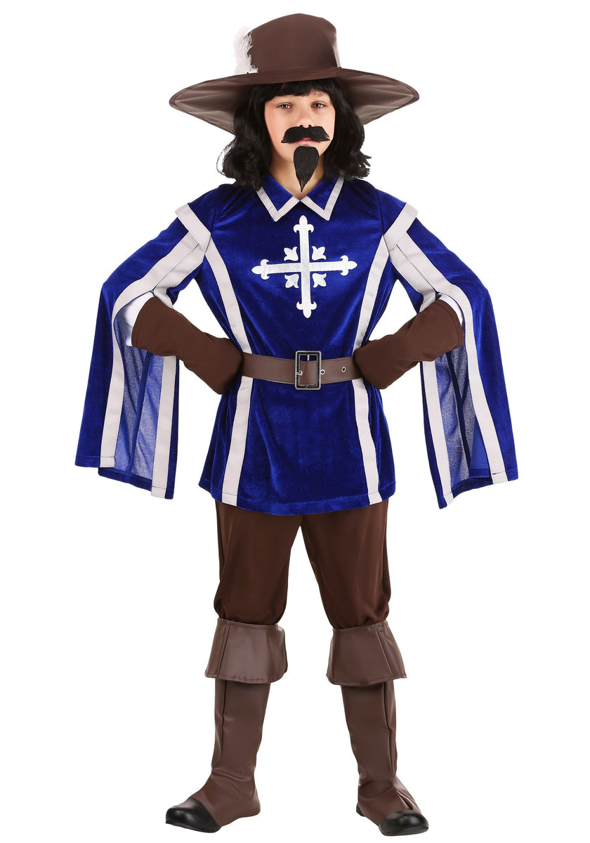 Musketeer Boy Childrens Costume main image 0