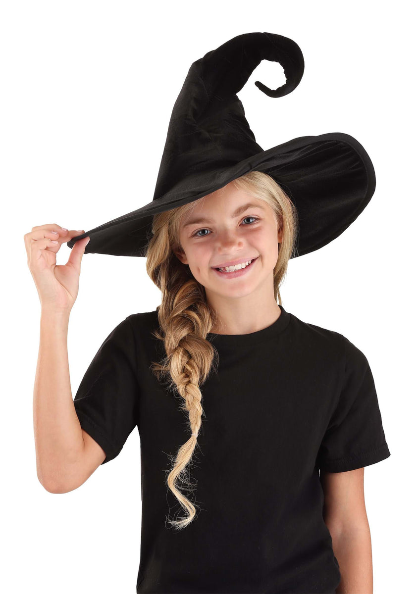 Deluxe Witch Hat for Kids Kids Halloween Costumes