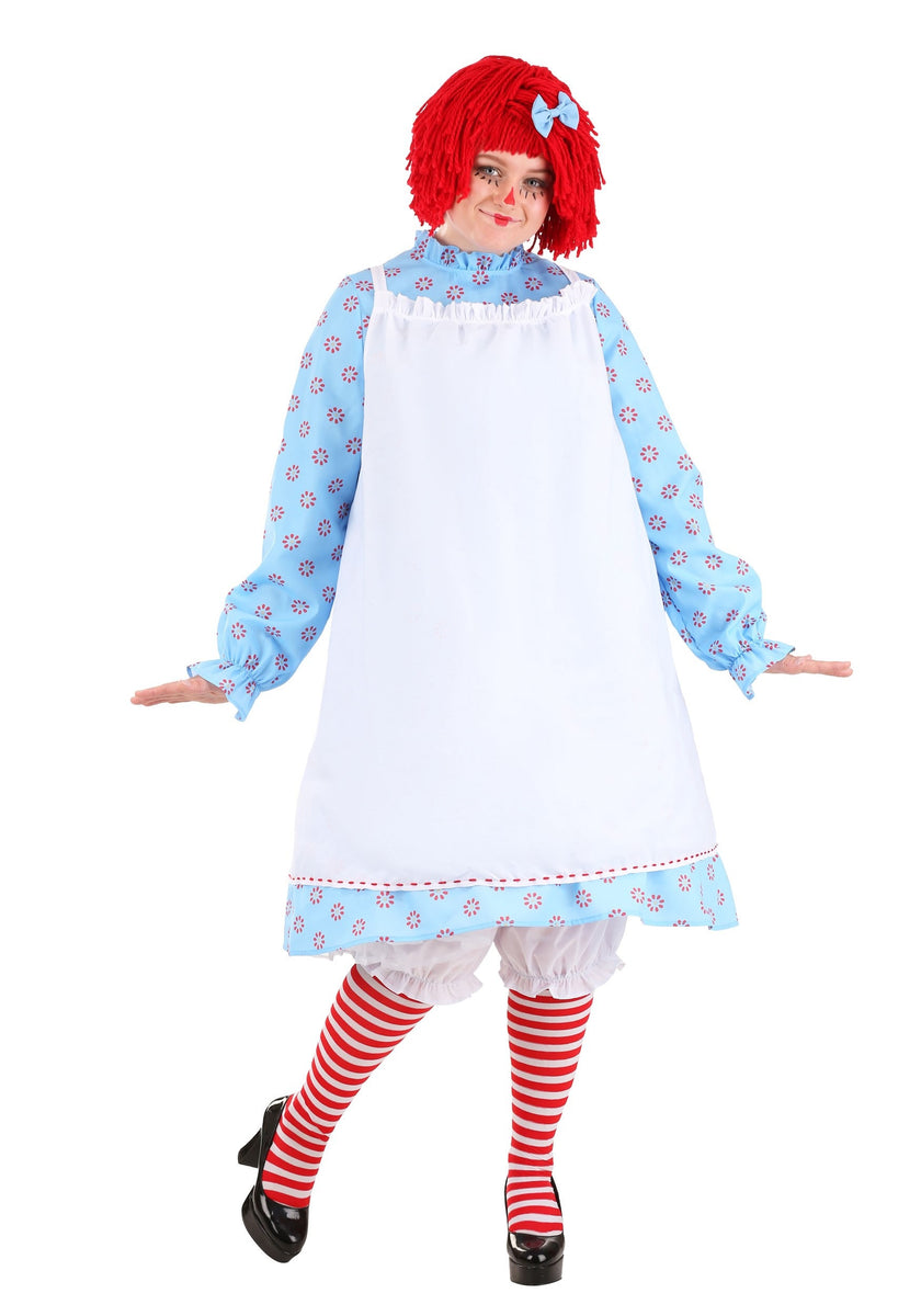 Plus Size Raggedy Ann Costume main image 1