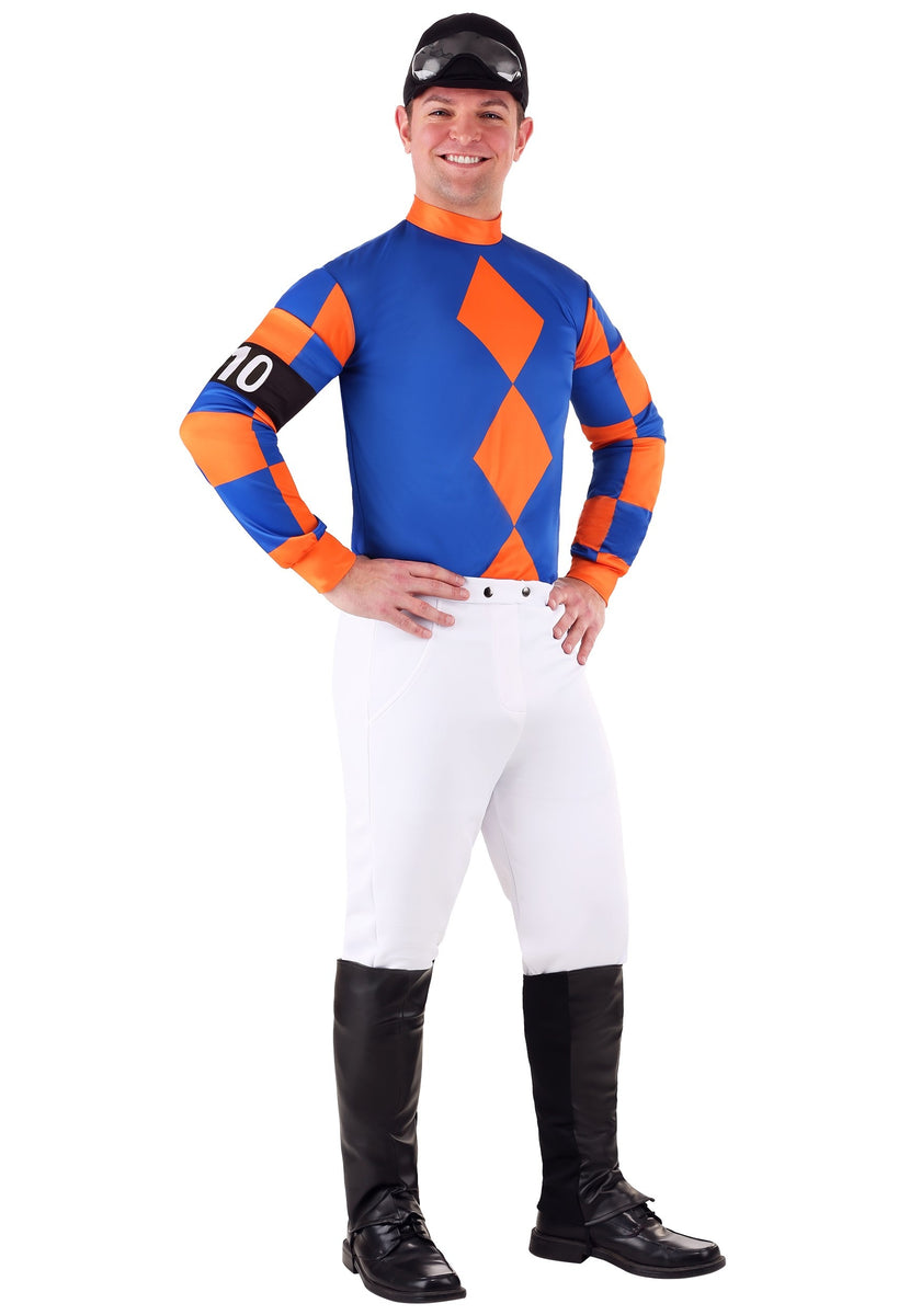 Plus Size Kentucky Derby Jockey Costume Kids Halloween Costumes