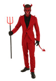 Plus Size Red Suit Devil Costume