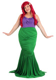 Undersea Mermaid Costume for Plus Size Women