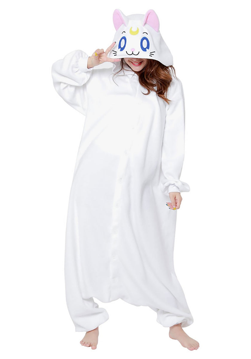 Adult Sailor Moon Artemis Kigurumi Kids Halloween Costumes