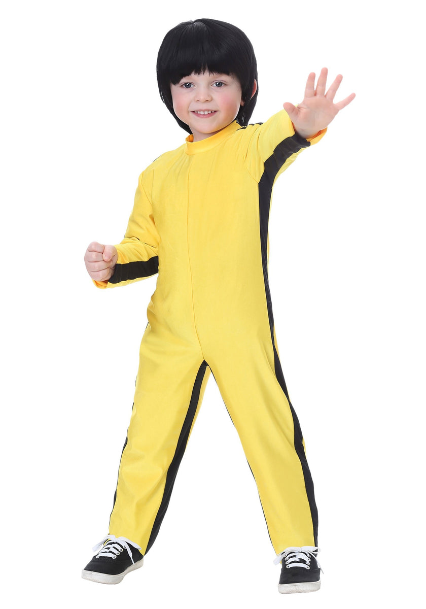 Bruce Lee Costume for a Toddler Kids Halloween Costumes