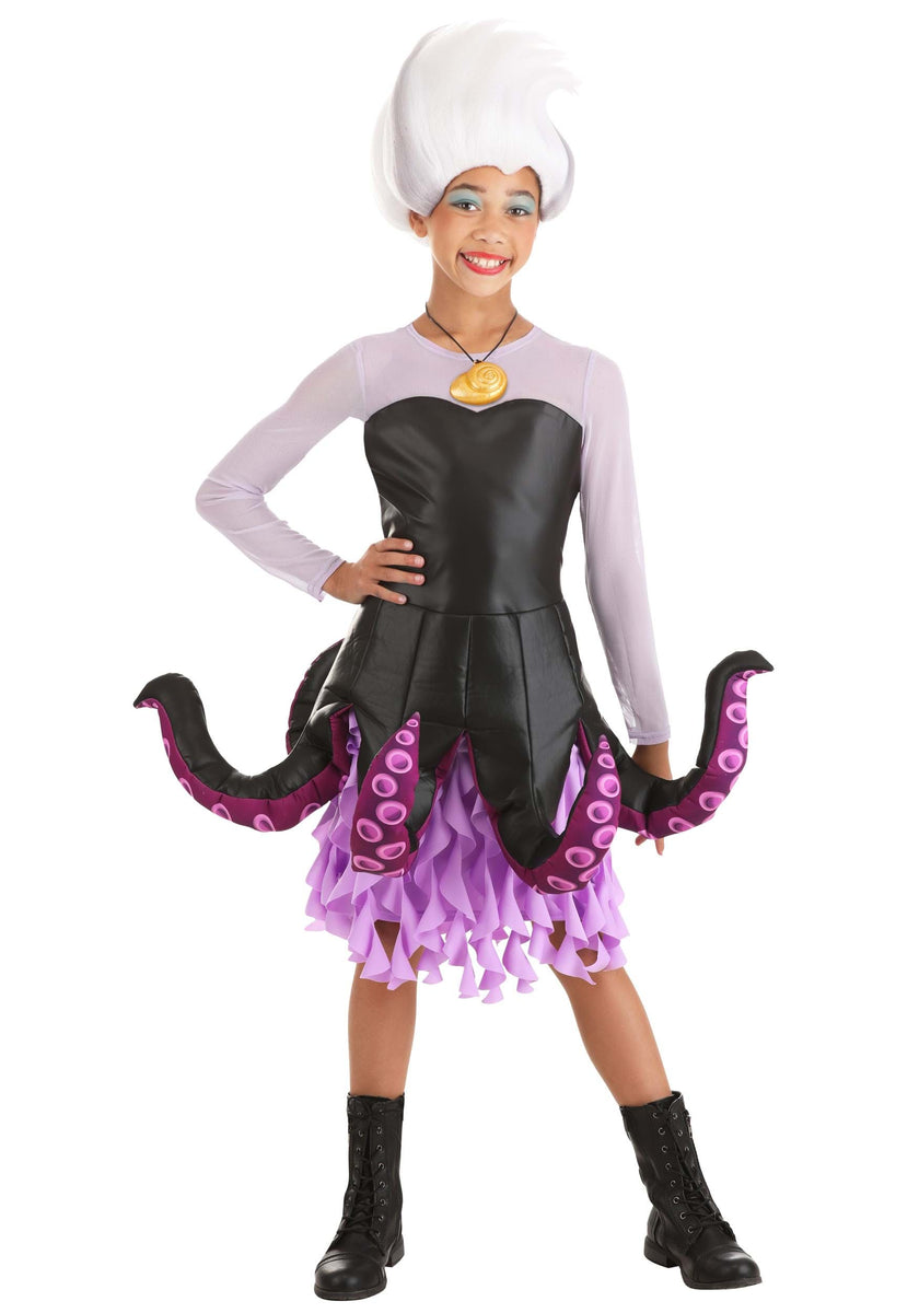 Disney Little Mermaid Tween Girl's Ursula Costume – Kids Halloween Costumes