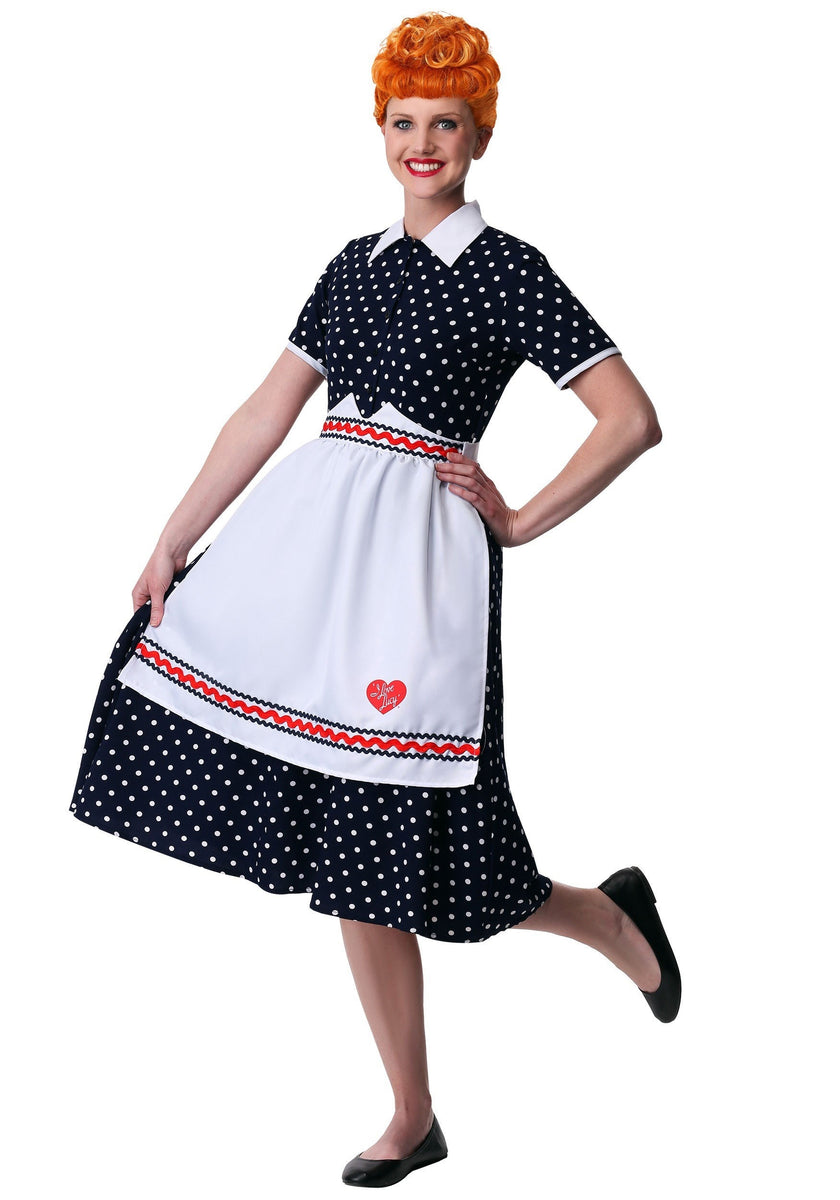 Plus Size I Love Lucy Women s Lucy Costume 1X 2X Kids Halloween Costumes