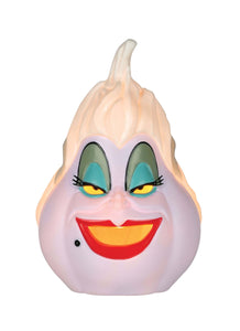 10" Disney Ursula Light Up Pumpkin Prop | Disney Decorations