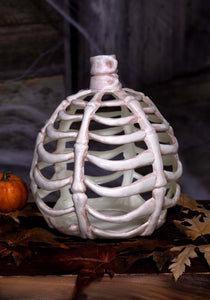 11" Pumpkin Made of Bones Decoration | Pumpkin Decorations