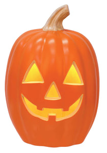 12" Pumpkin Light Up Decoration | Pumpkin Decor