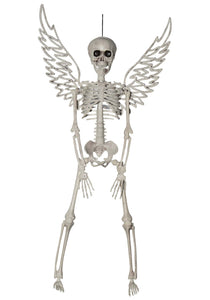 16" Hanging Winged Skeleton Decoration
