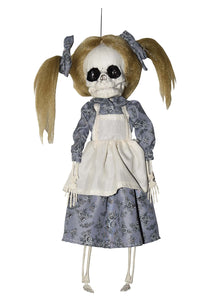 16" Hanging Skeleton Doll Halloween Decoration