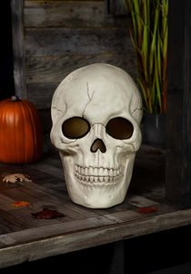 19.75 inch Light Up and Sound Skull
