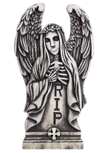 Angel of Death 24-Inch Tombstone Decoration | Halloween Tombstones