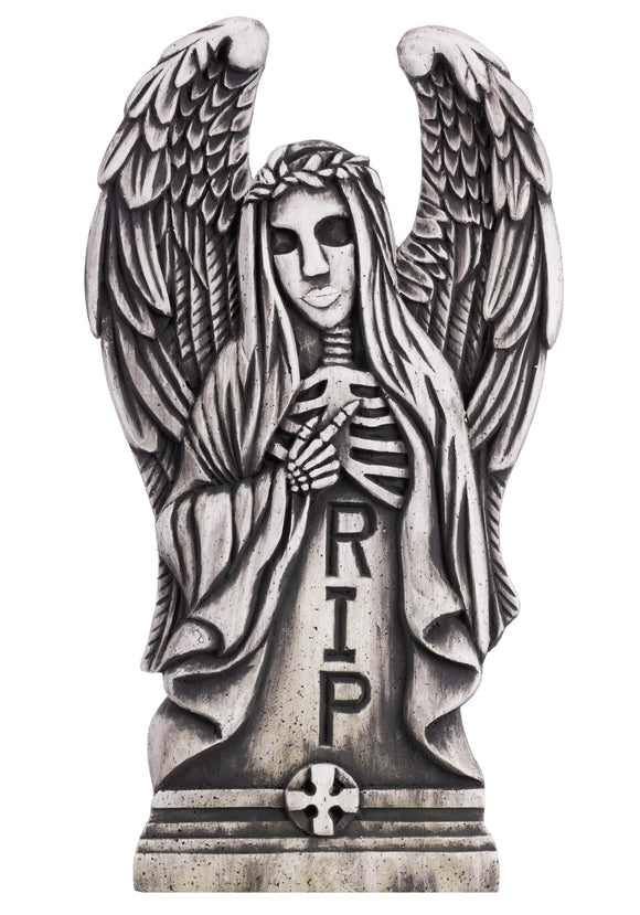 Angel of Death 24-Inch Tombstone Decoration | Halloween Tombstones