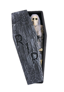 27-Inch Mummy Coffin Halloween Prop