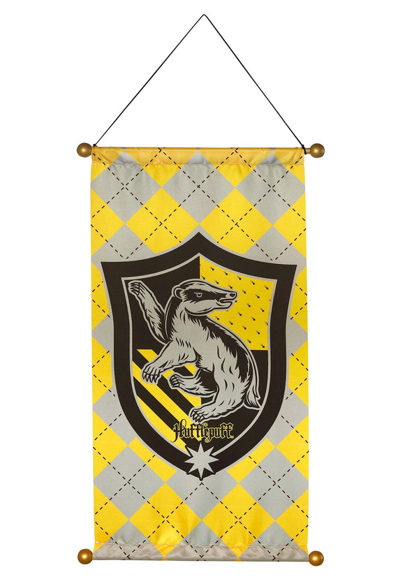 Harry Potter Hufflepuff 34-Inch House Banner | Harry Potter Decor