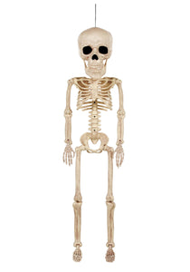 38" Big Head Skeleton Halloween Prop | Skeleton Decor