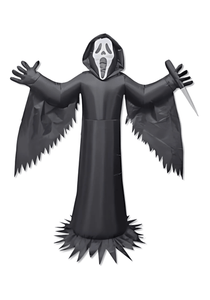 6FT Scream Ghost Face Inflatable Halloween Decoration | Inflatable Decorations