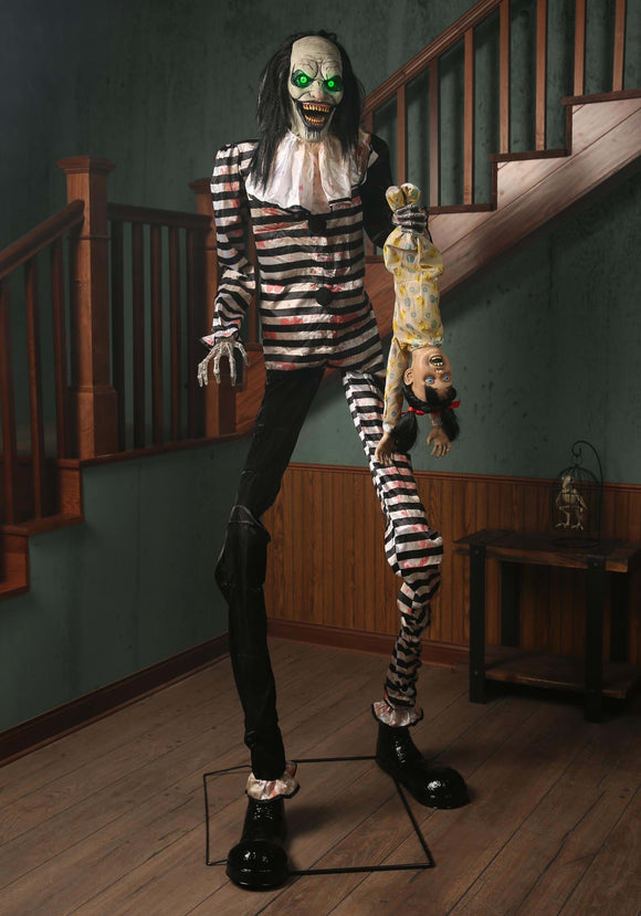7FT Animatronic Sweet Dreams Clown Decoration | Halloween Animatronic