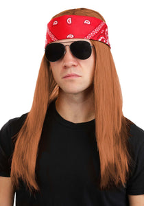 Long 80's Rocker Men's Costume Wig | Celebrity Accessories