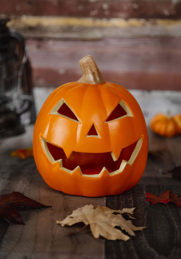 9-Inch  Jack O' Lantern Light Up Prop | Pumpkin Decorations