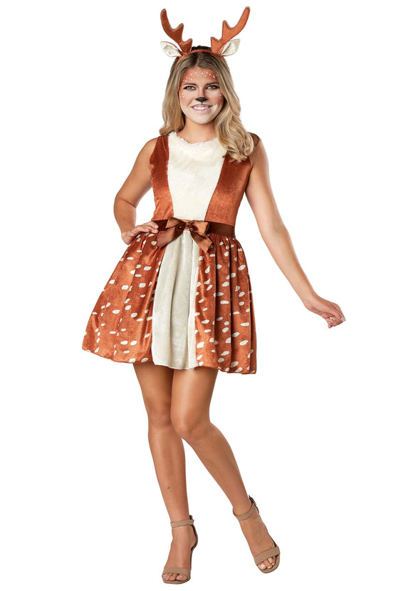 Adorable Deer Adult Costume | Made by Us Costumes