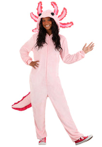 Axolotl Adult Costume Onesie | Sea Creature Costumes