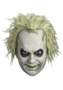 Beetlejuice Deluxe Injection Adult Mask | Beetlejuice Accessories