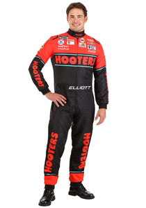 Adult Chase Elliott Hooters Uniform NASCAR Costume | NASCAR Costumes