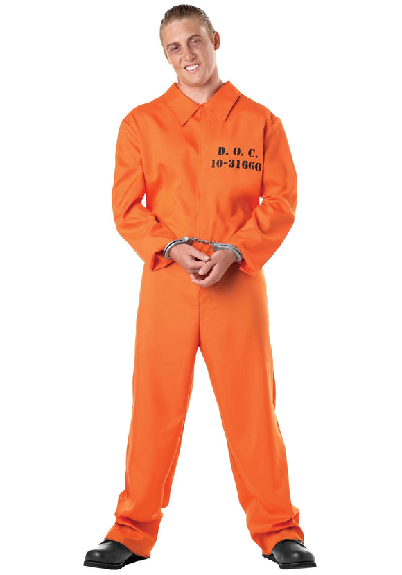 Adult Classic Men's Prisoner Costume