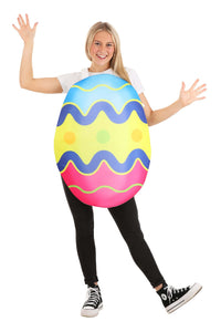 Colorful Easter Egg Costume for Adults