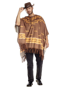Cowboy Costume Poncho for Adults | Cowboy Costumes