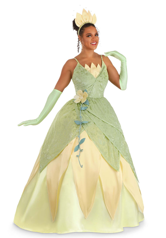 Deluxe Disney Princess and the Frog Tiana Costume for Women