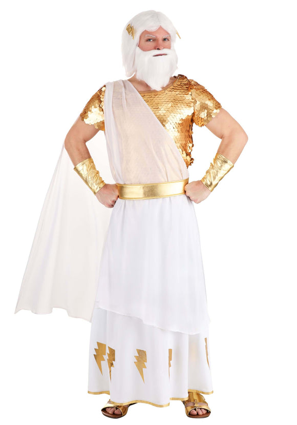 Deluxe Zeus Men's Costume