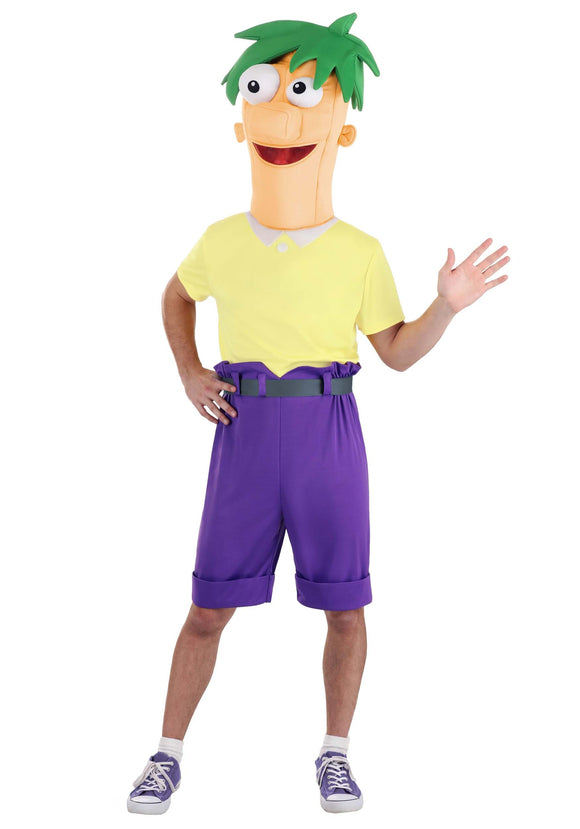 Disney Phineas and Ferb Adult Ferb Costume | Adult Disney Costumes