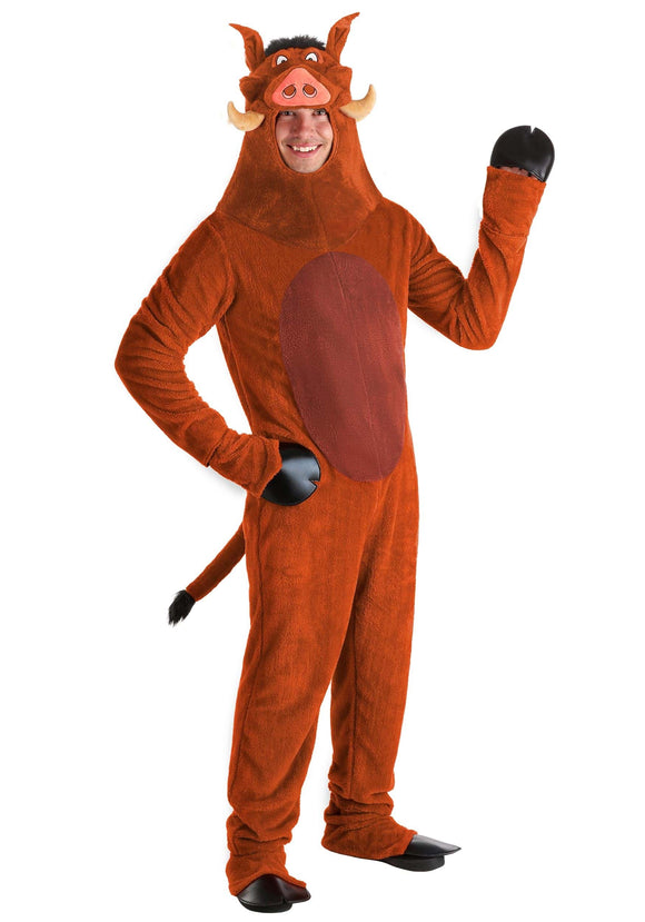 Adult Disney The Lion King Pumbaa Costume | Disney Costumes