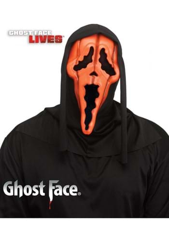 Ghost Face Pumpkin Costume Mask for Adults | Movie Accessories