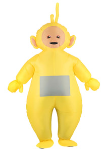 Inflatable Laa-Laa Adult Teletubbies Costume
